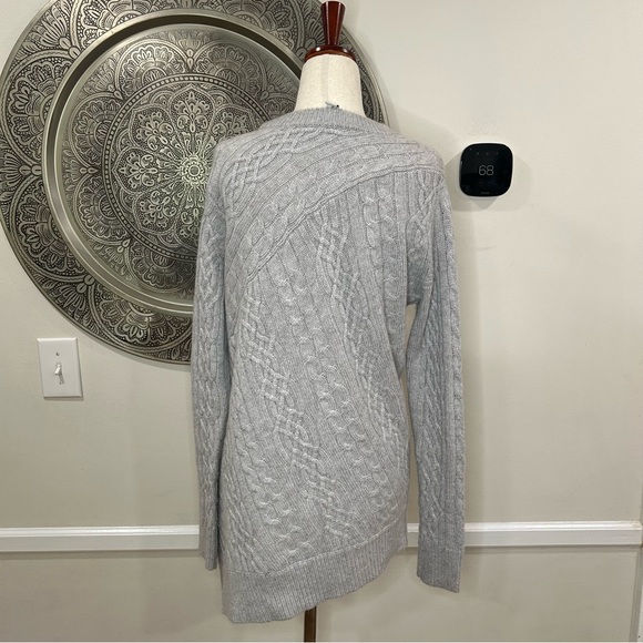 Autumn Cashmere Grey Knit Sweater Size : Medium - Picture 5 of 9
